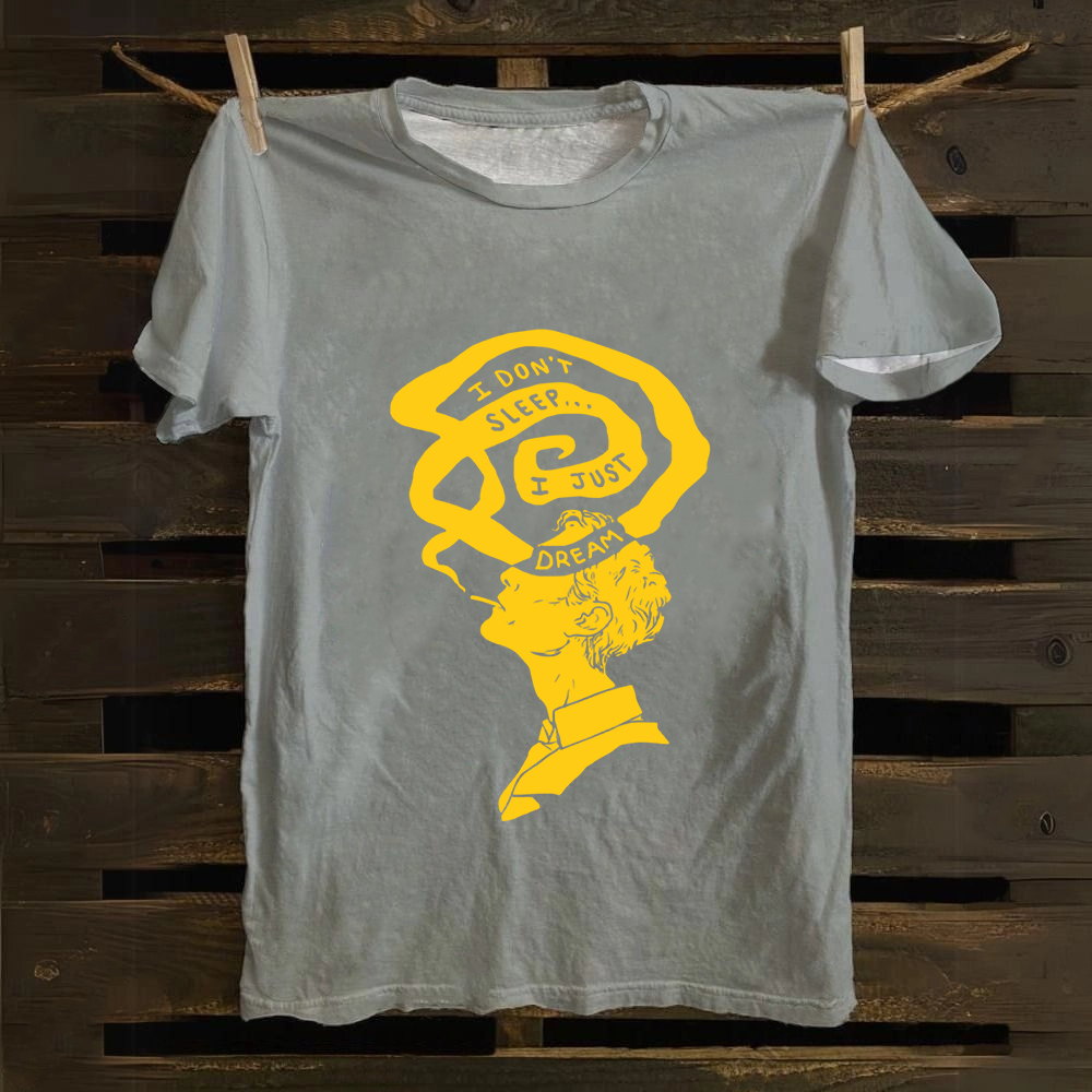 Unisex Vintage True Detective TV Series  Cotton T-Shirt