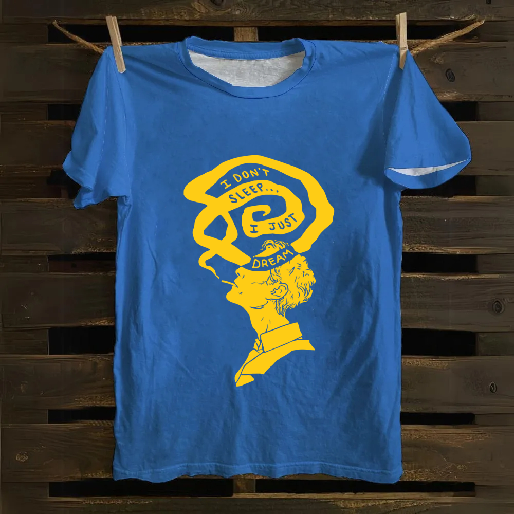 Unisex Vintage True Detective TV Series  Cotton T-Shirt