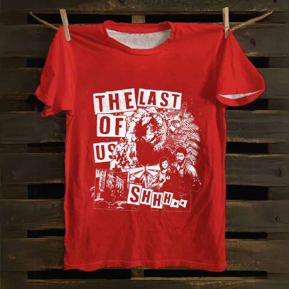 Unisex Vintage THE LAST OF US Cotton T-Shirt