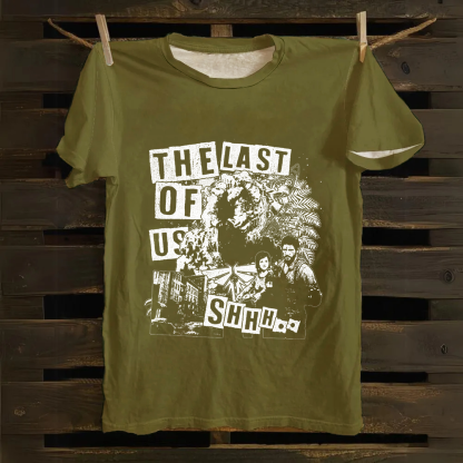 Unisex Vintage THE LAST OF US Cotton T-Shirt
