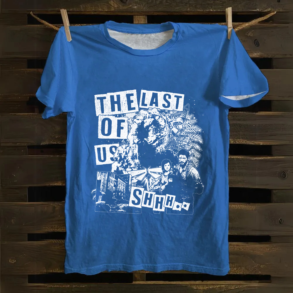 Unisex Vintage THE LAST OF US Cotton T-Shirt