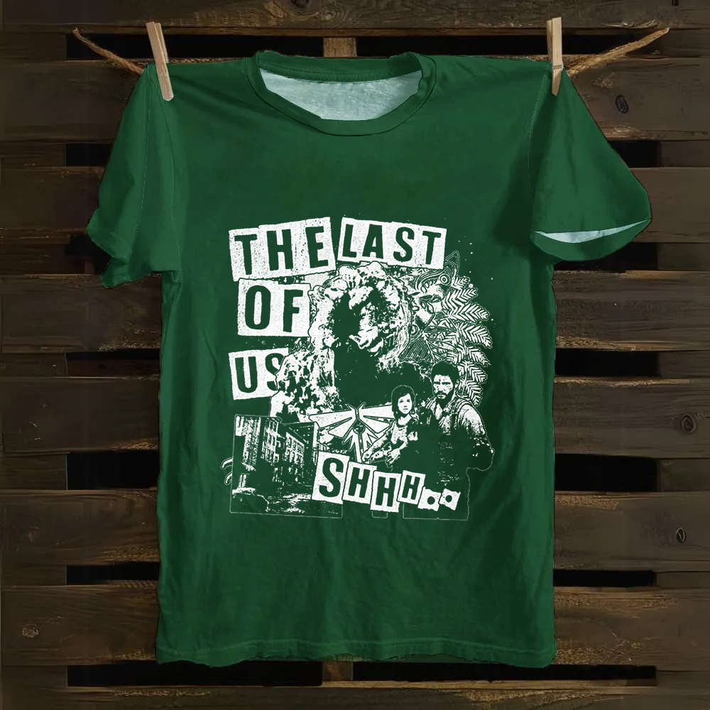 Unisex Vintage THE LAST OF US Cotton T-Shirt