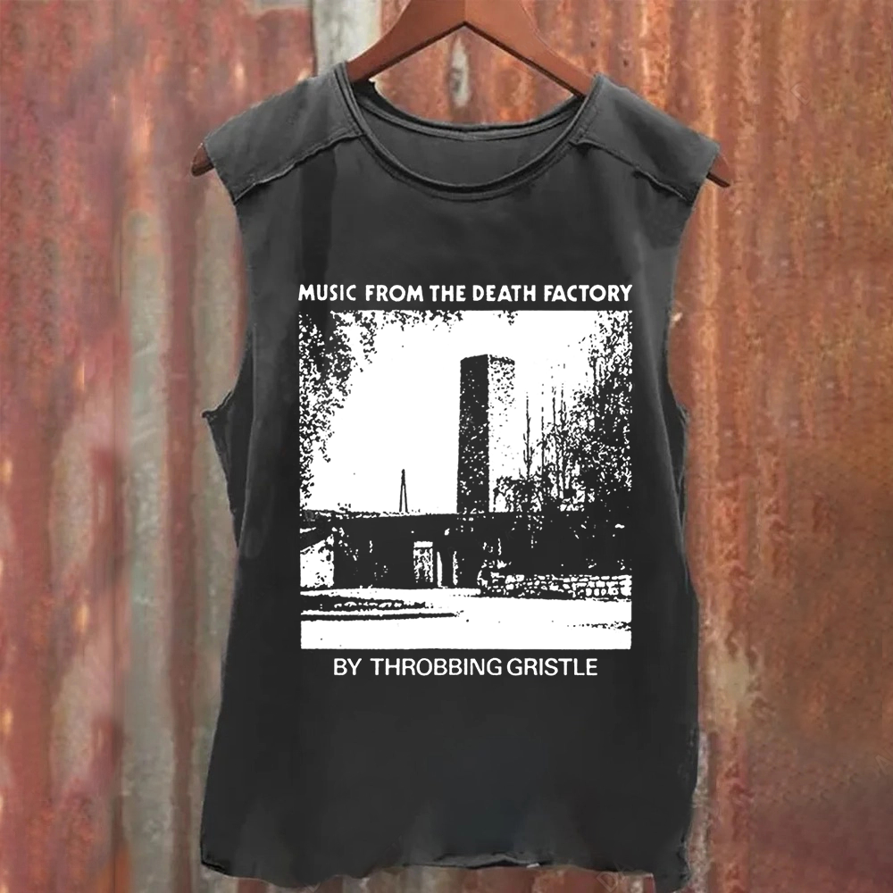 Music From The Death Factory - Throbbing Gristle Bandt Tank Top