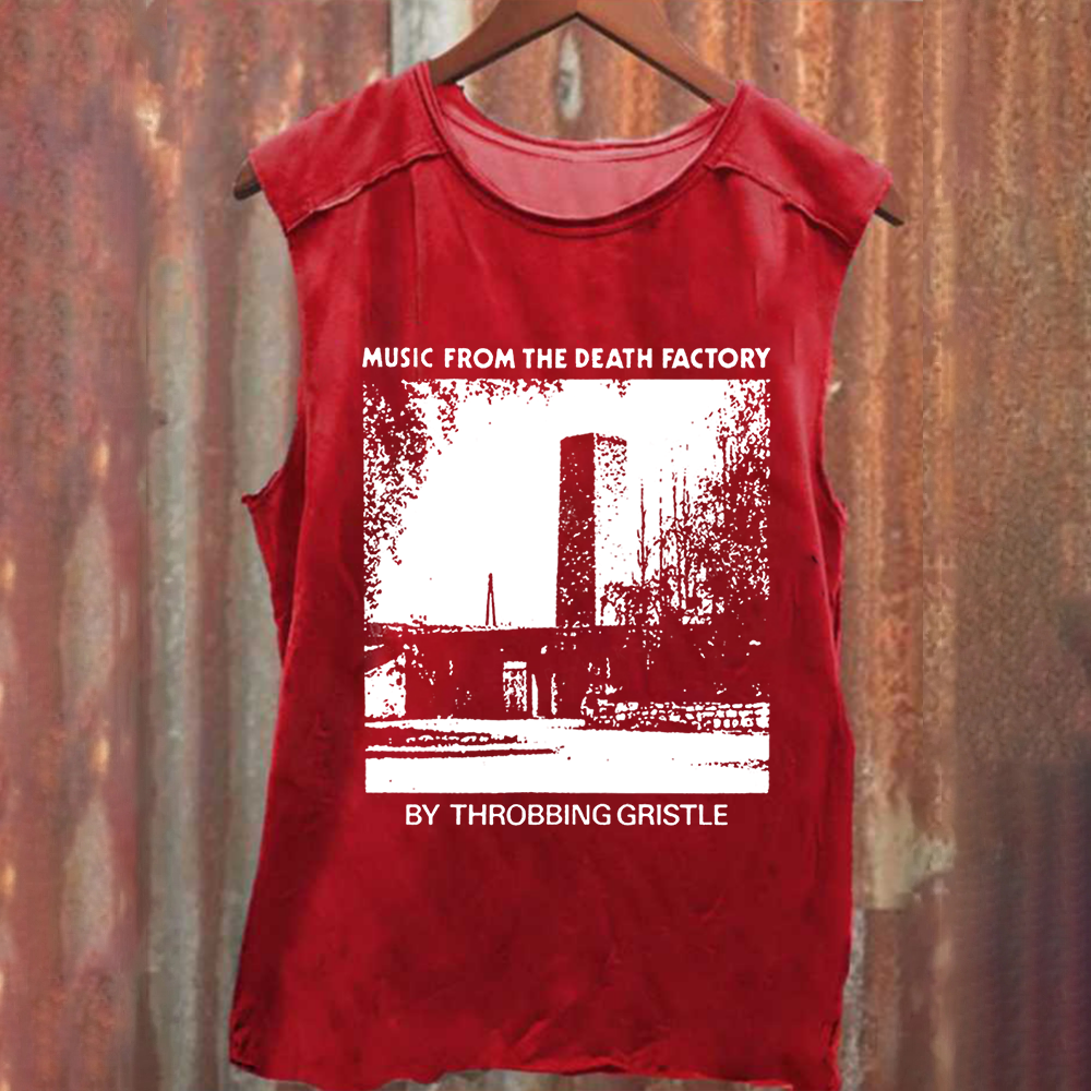 Music From The Death Factory - Throbbing Gristle Bandt Tank Top