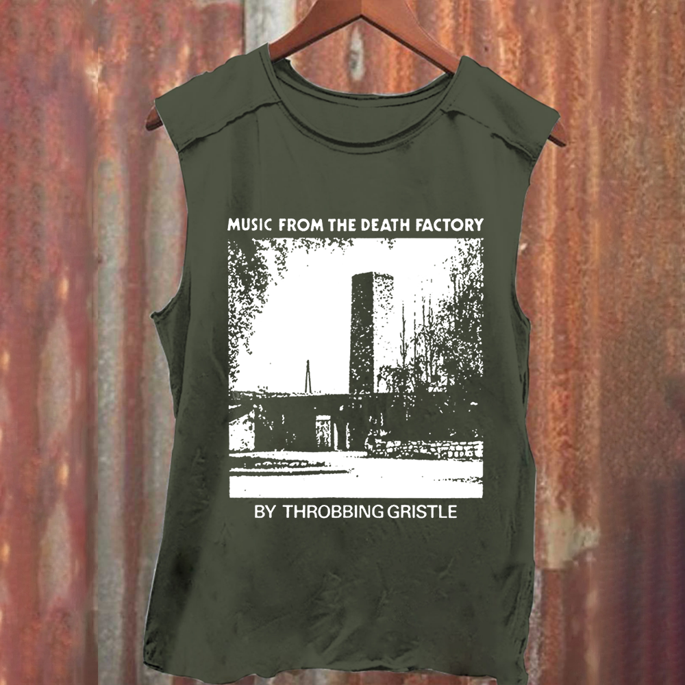 Music From The Death Factory - Throbbing Gristle Bandt Tank Top