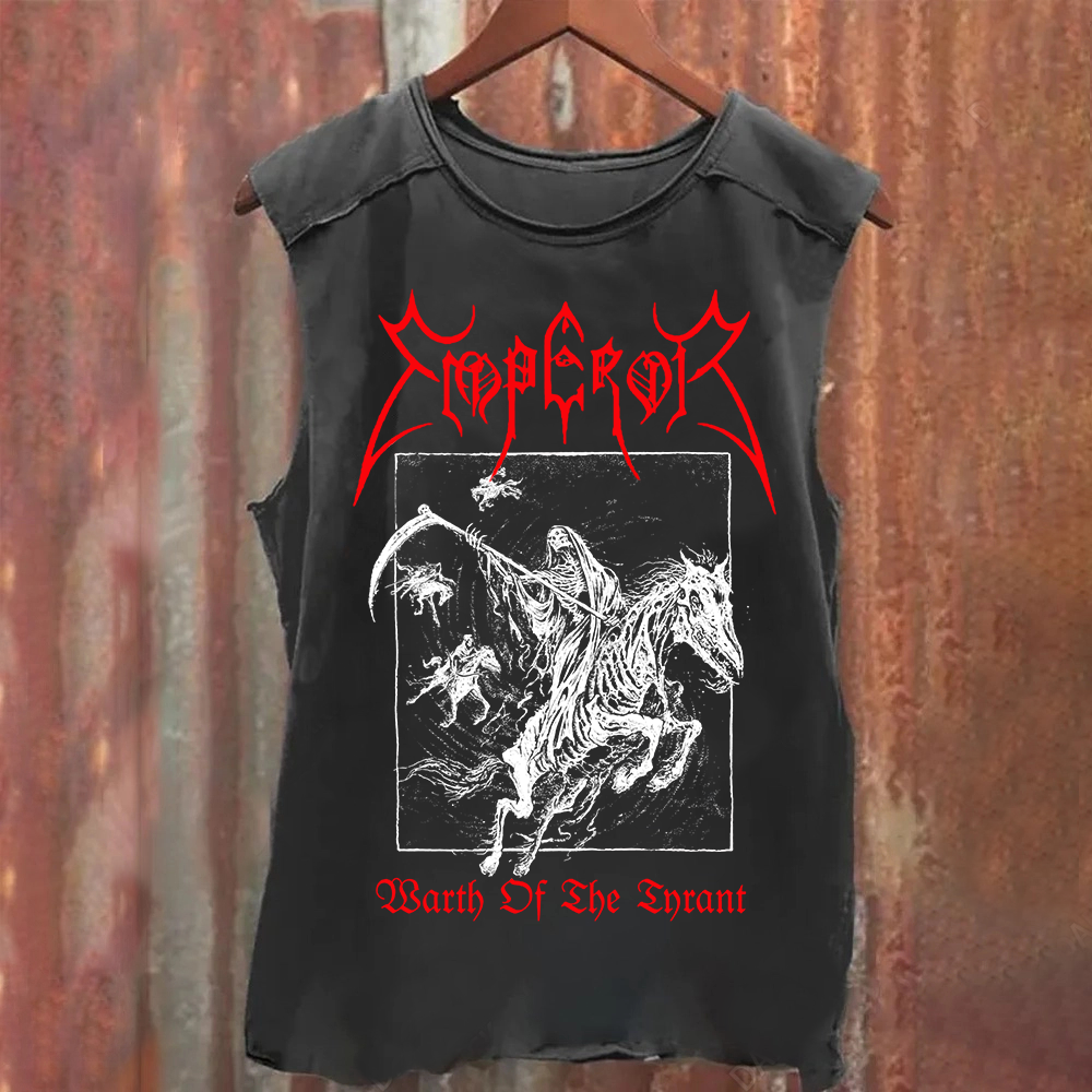 Unisex Washed Emperor Wrath of the Tyrant Tank Top