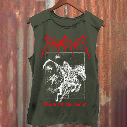Unisex Washed Emperor Wrath of the Tyrant Tank Top