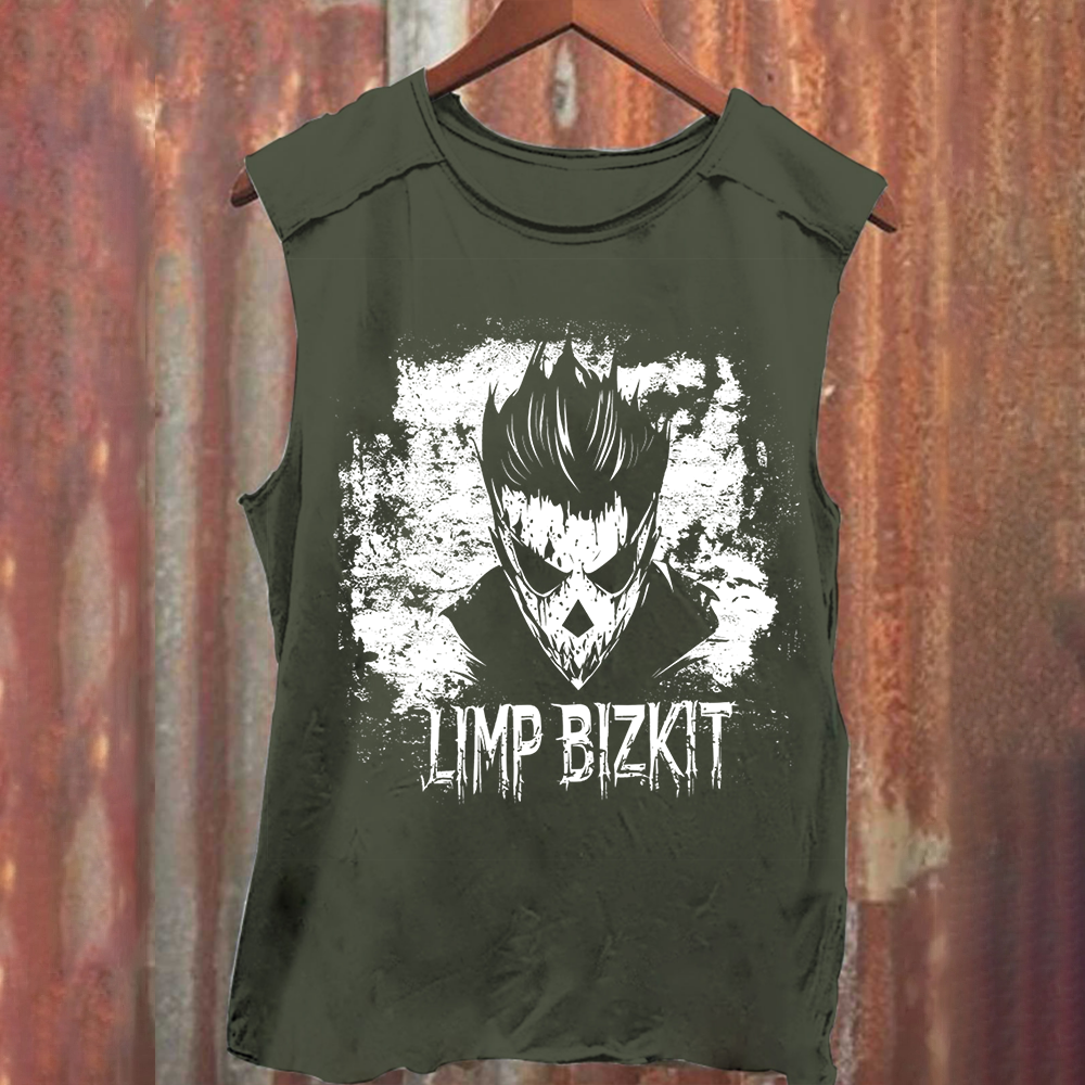 Unisex Vintage Washed Limp Bizkit  Tank Top