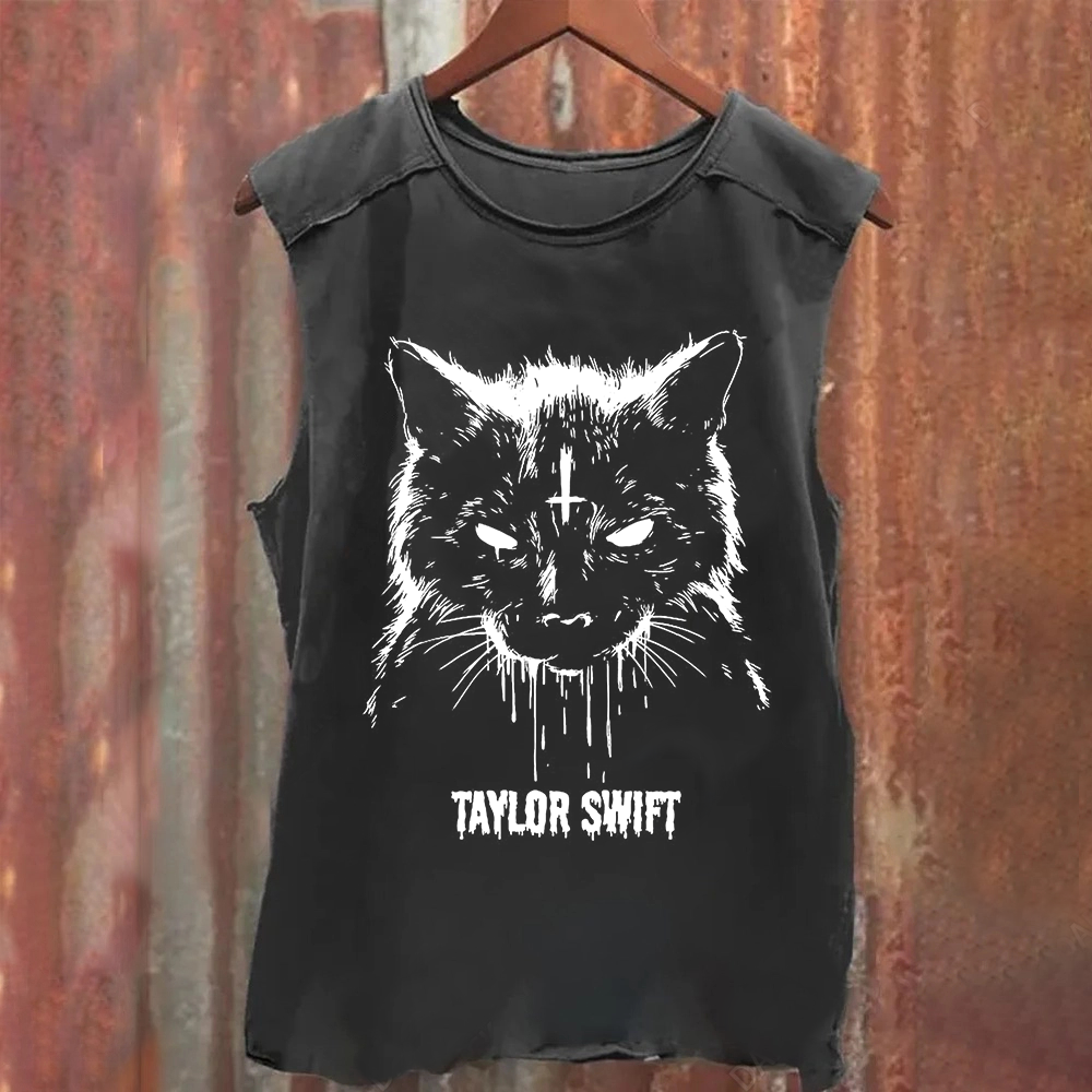 Unisex Vintage Taylor Swift Singer Tank Top