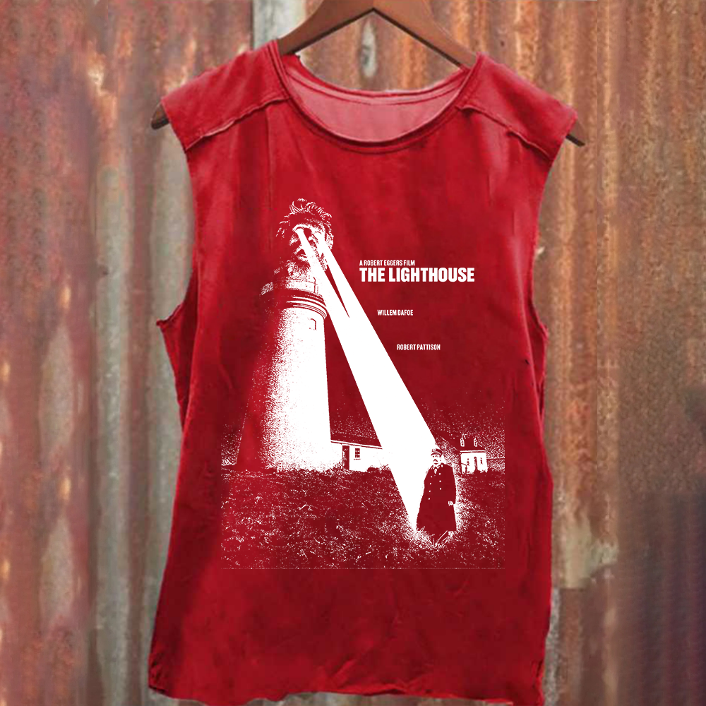 Unisex cotton The Lighthouse Tank Top