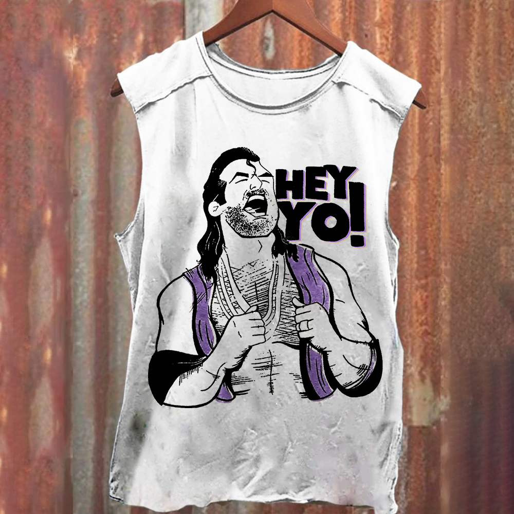 WWE Razor Ramon-Scott Hall HEY YO Casual Printed Tank Top
