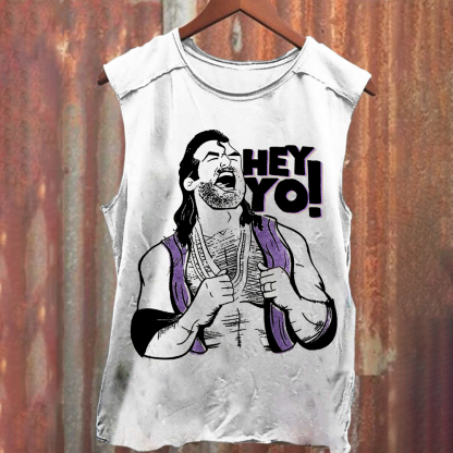WWE Razor Ramon-Scott Hall HEY YO Casual Printed Tank Top