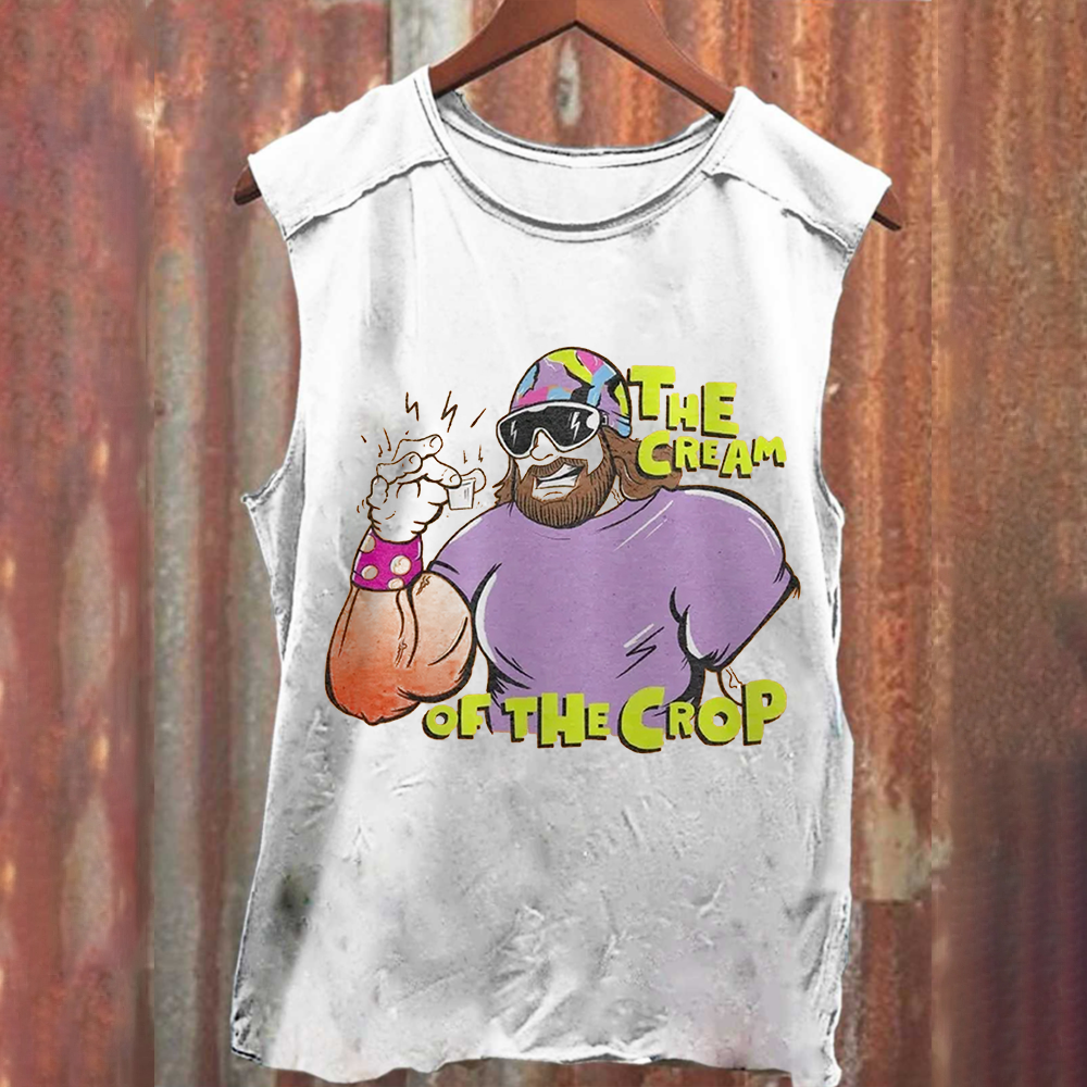 WWE Macho Man-Randy Savage Casual Printed  Tank Top