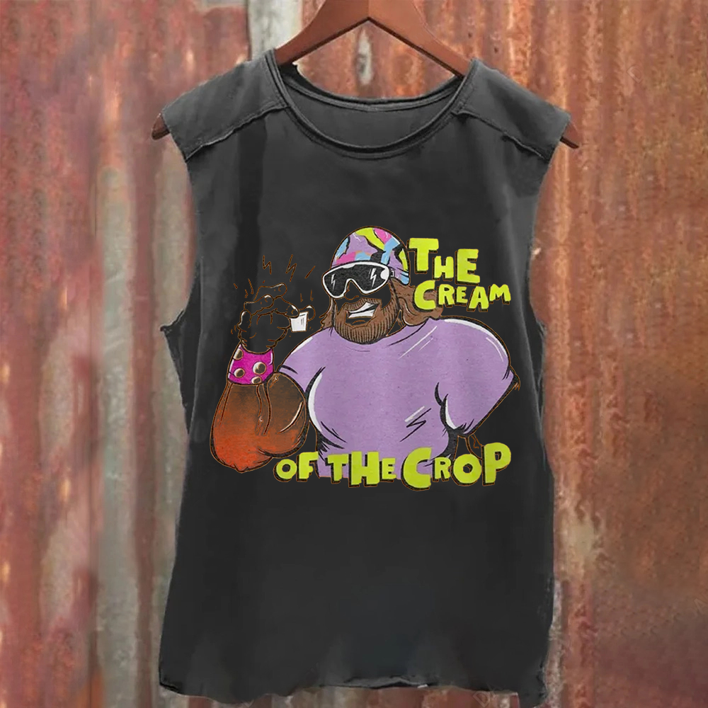 WWE Macho Man-Randy Savage Casual Printed  Tank Top