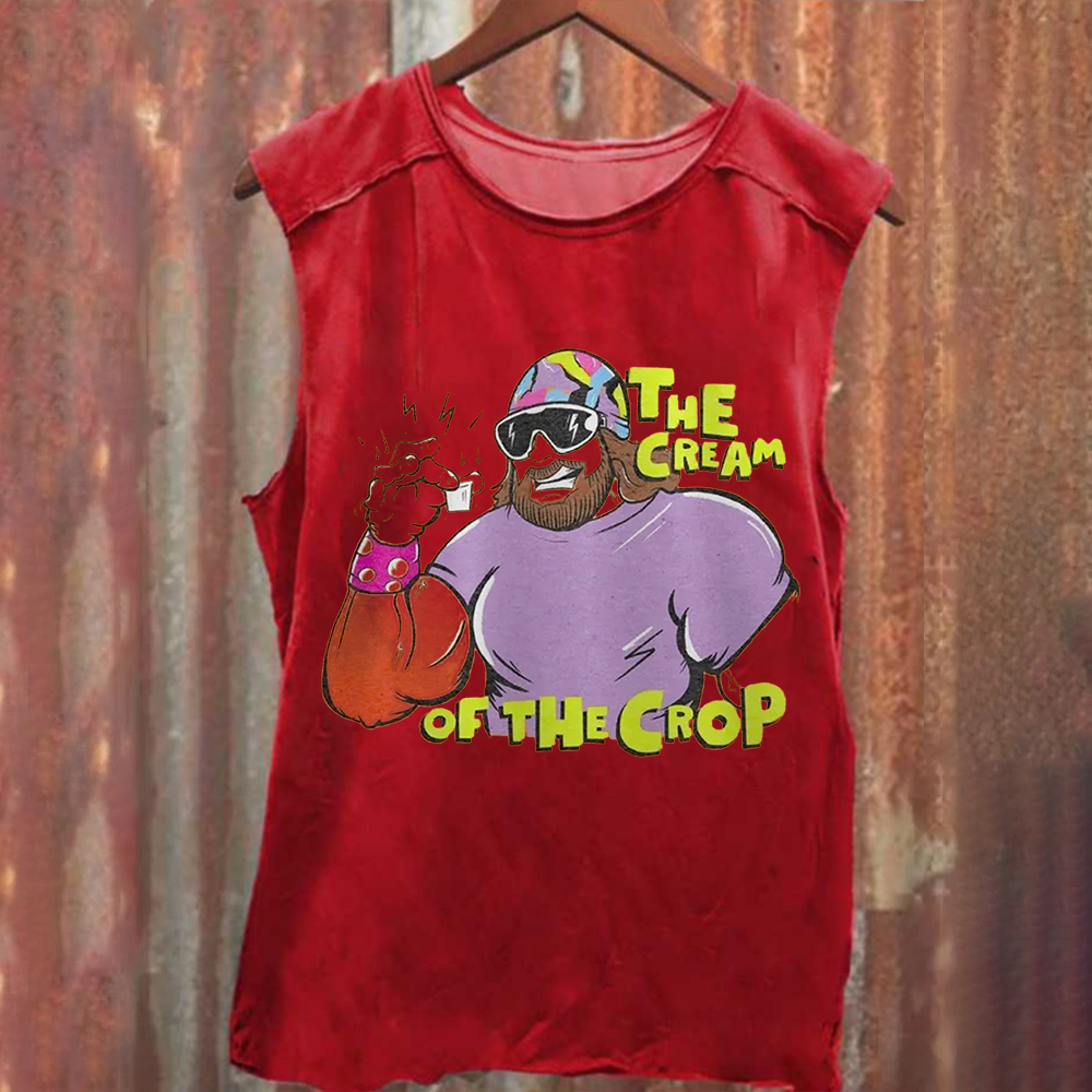 WWE Macho Man-Randy Savage Casual Printed  Tank Top