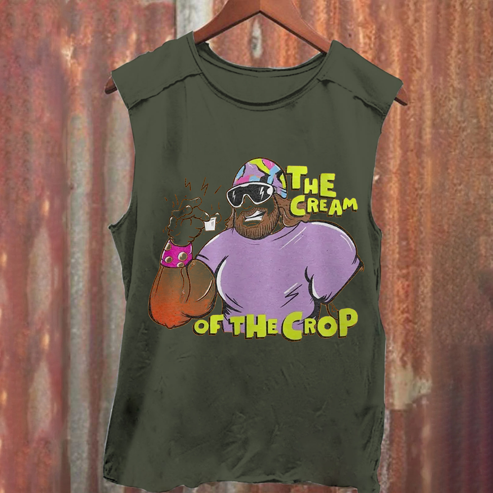 WWE Macho Man-Randy Savage Casual Printed  Tank Top