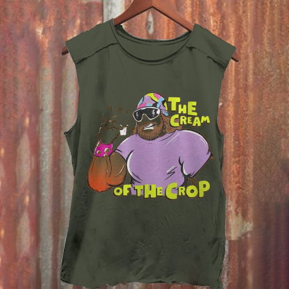 WWE Macho Man-Randy Savage Casual Printed  Tank Top