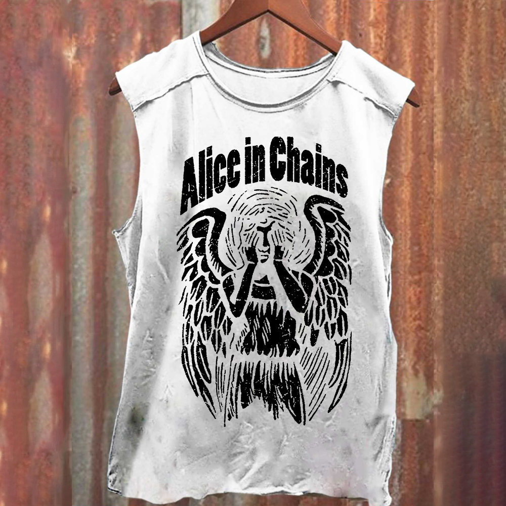 Unisex Vintage Alice In Chains Tank Top