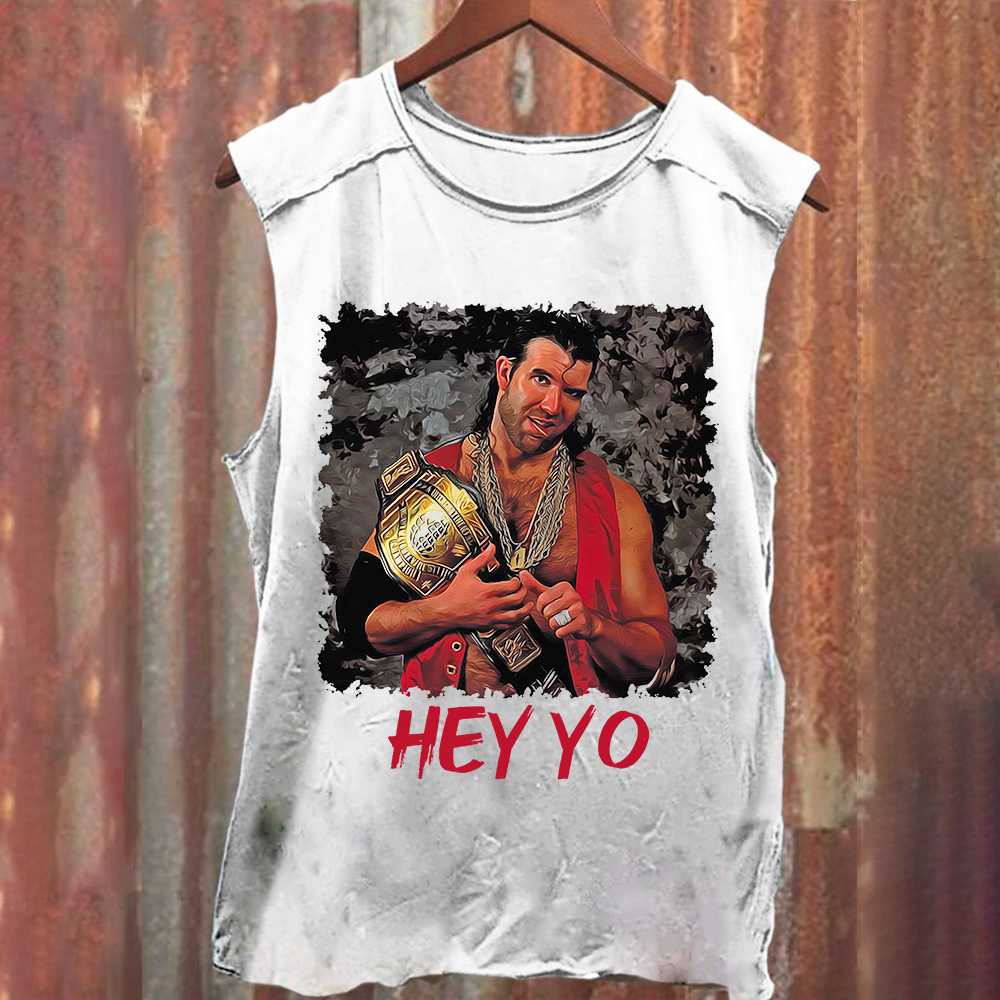 WWE Razor Ramon-Scott Hall HEY YO Casual Printed Tank Top