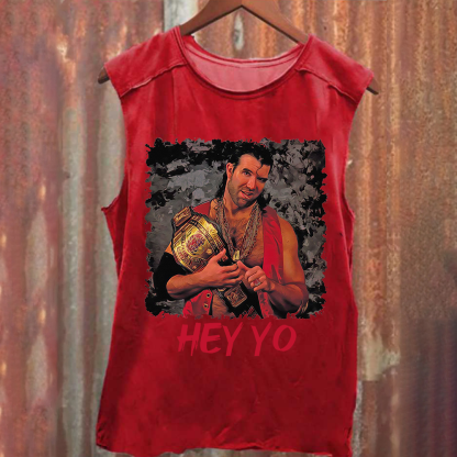 WWE Razor Ramon-Scott Hall HEY YO Casual Printed Tank Top