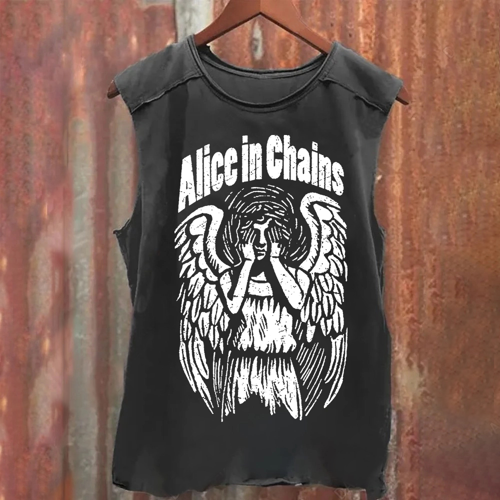 Unisex Vintage Alice In Chains Tank Top