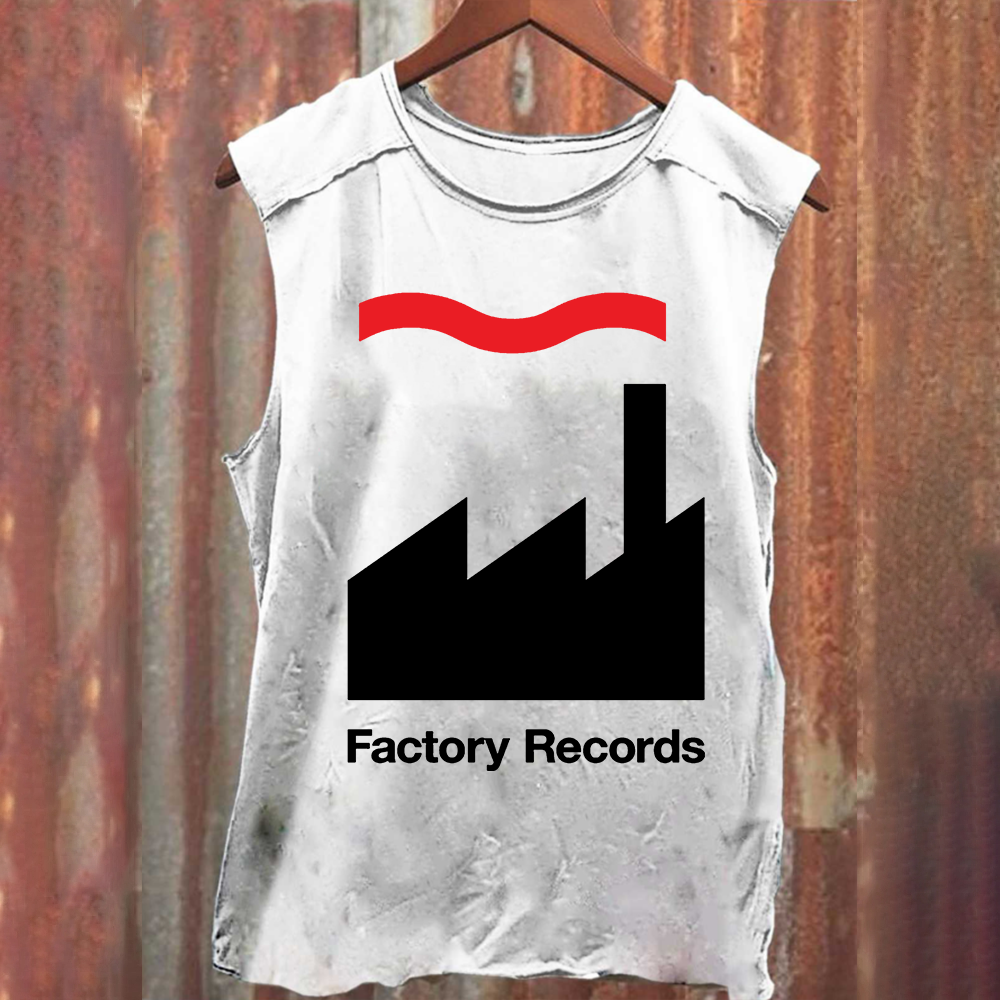 Unisex Factory Records Company Tank Top