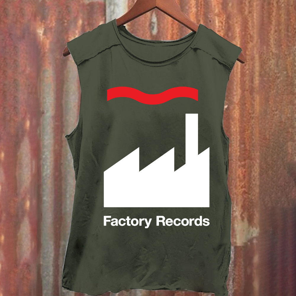 Unisex Factory Records Company Tank Top