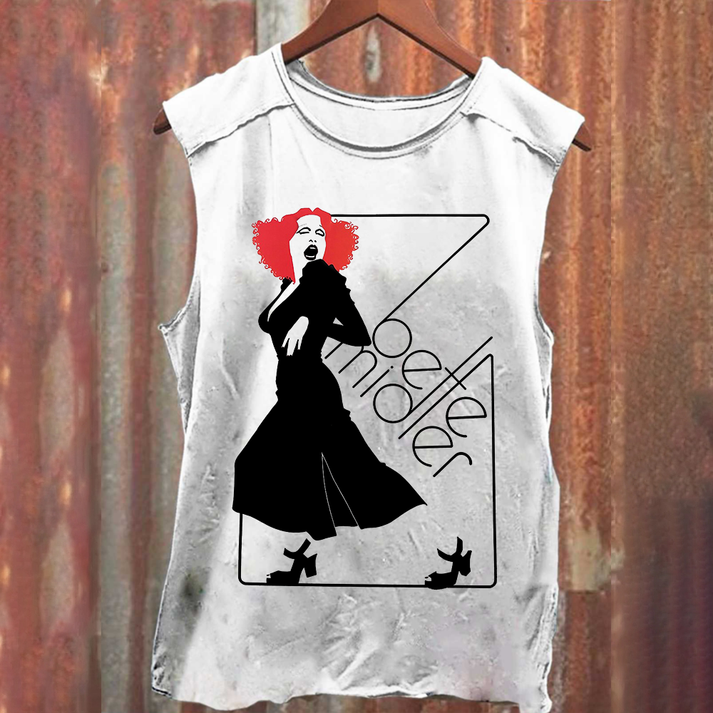 Bette Midler Singer Vintage Tank Top