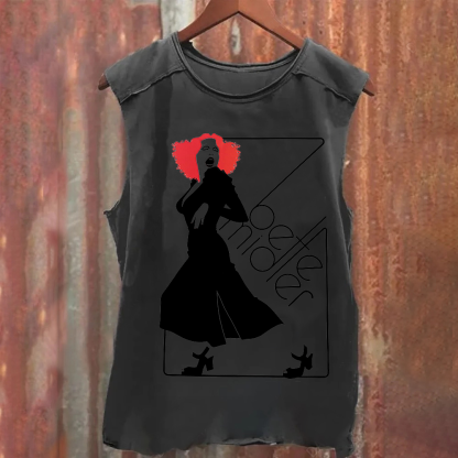 Bette Midler Singer Vintage Tank Top