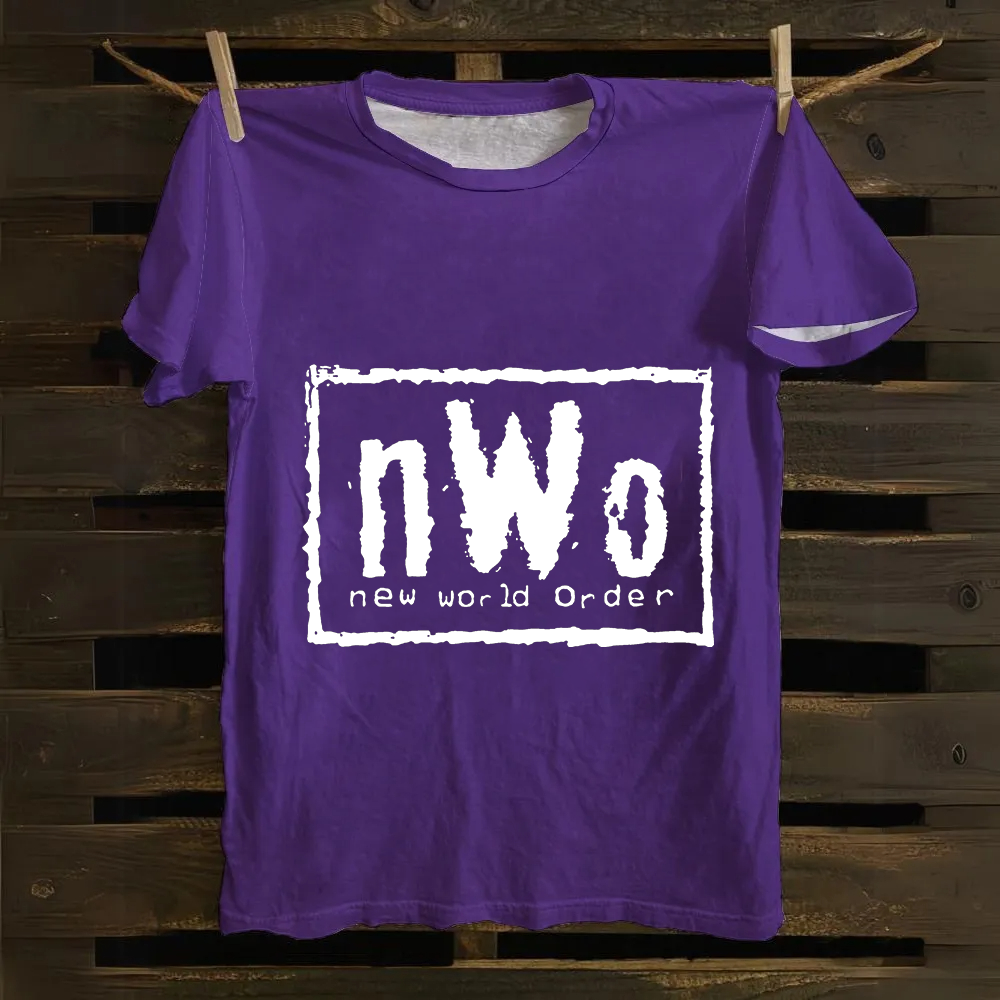 Wrestling  Cotton Nwo New World Order WWE T-Shirt