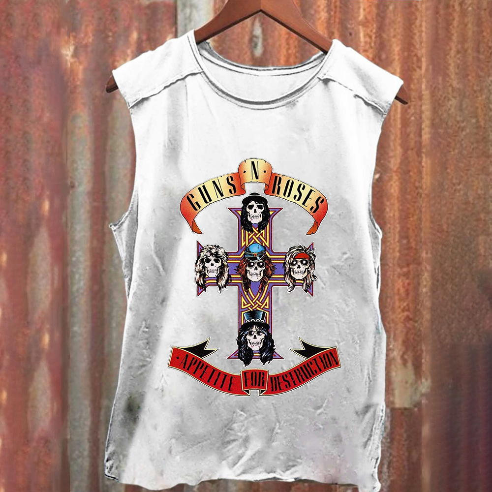 Unisex Vintage Guns N' Roses Tank Top