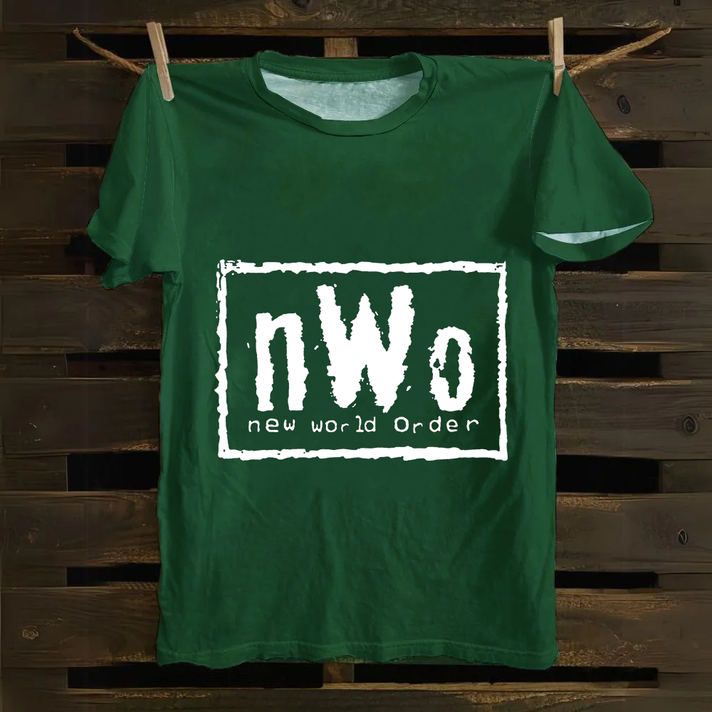 Wrestling  Cotton Nwo New World Order WWE T-Shirt