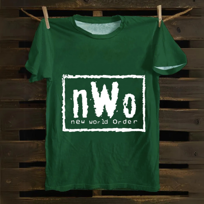 Wrestling  Cotton Nwo New World Order WWE T-Shirt