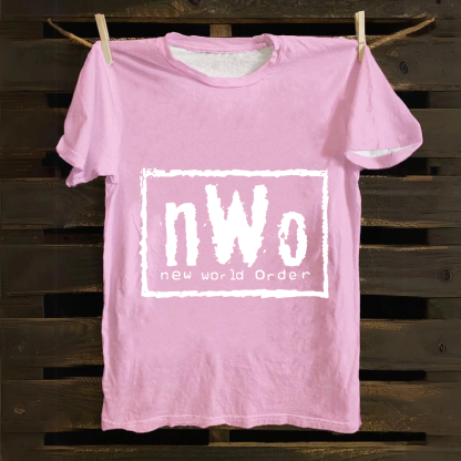 Wrestling  Cotton Nwo New World Order WWE T-Shirt