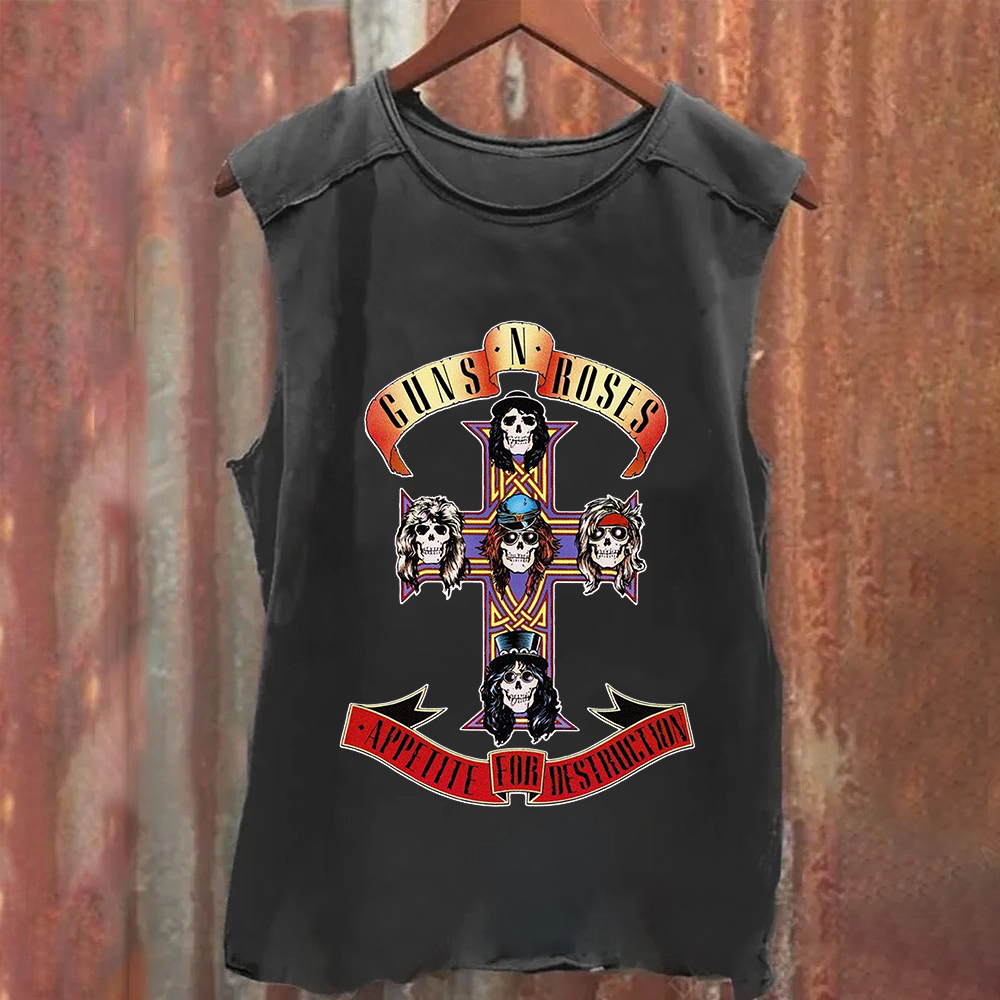 Unisex Vintage Guns N' Roses Tank Top