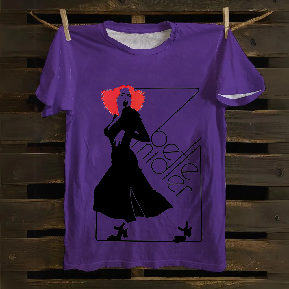 Bette Midler Singer Vintage Cotton T-Shirt