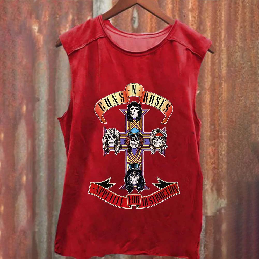 Unisex Vintage Guns N' Roses Tank Top