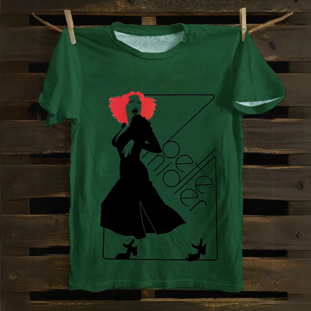 Bette Midler Singer Vintage Cotton T-Shirt