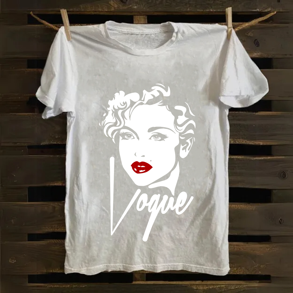 Vintage Cotton Madonna Vogue Cover T-Shirt