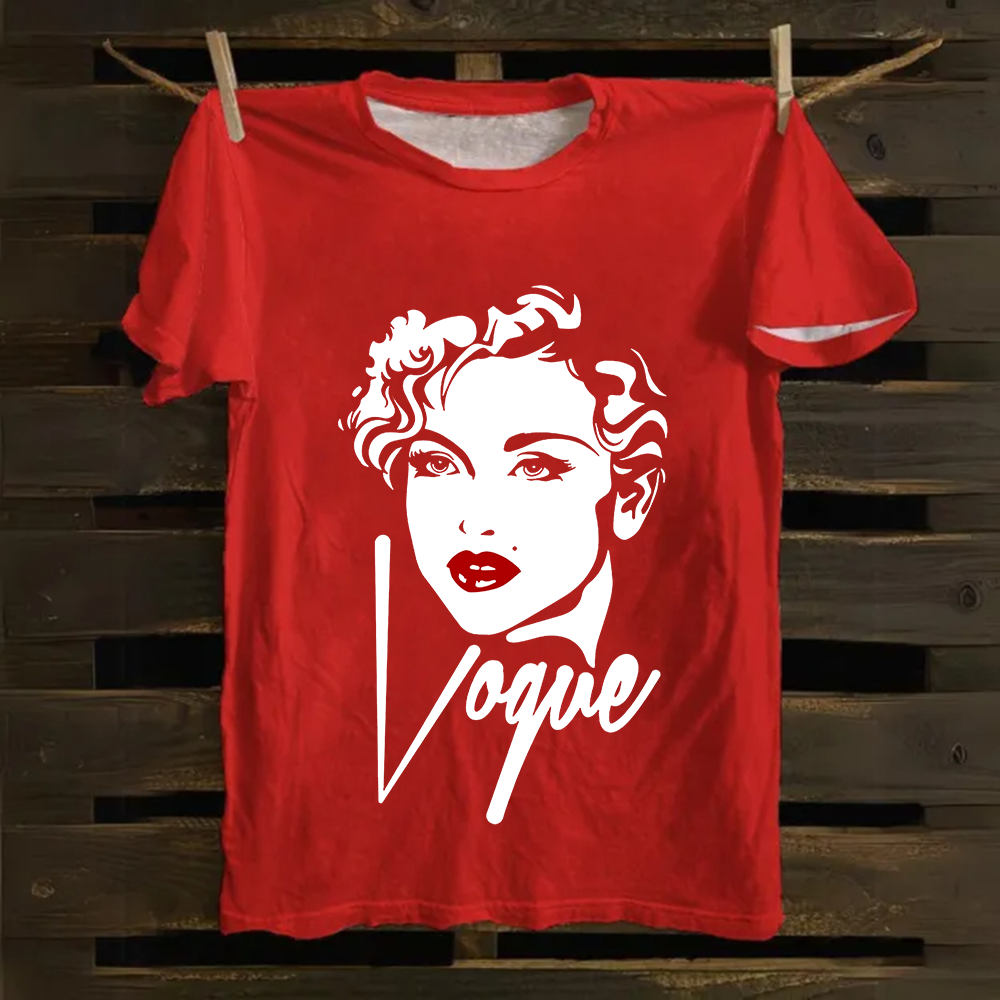 Vintage Cotton Madonna Vogue Cover T-Shirt
