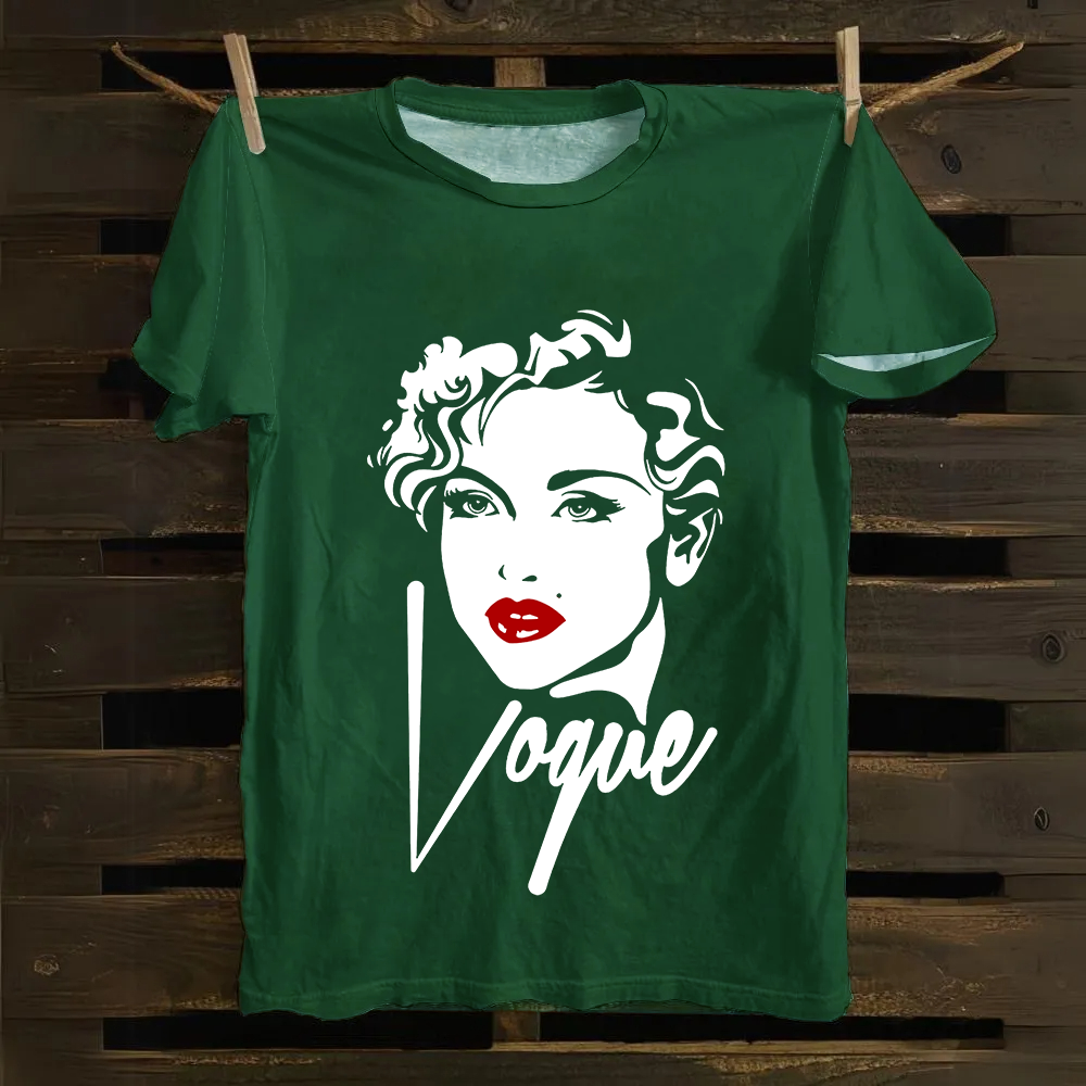 Vintage Cotton Madonna Vogue Cover T-Shirt