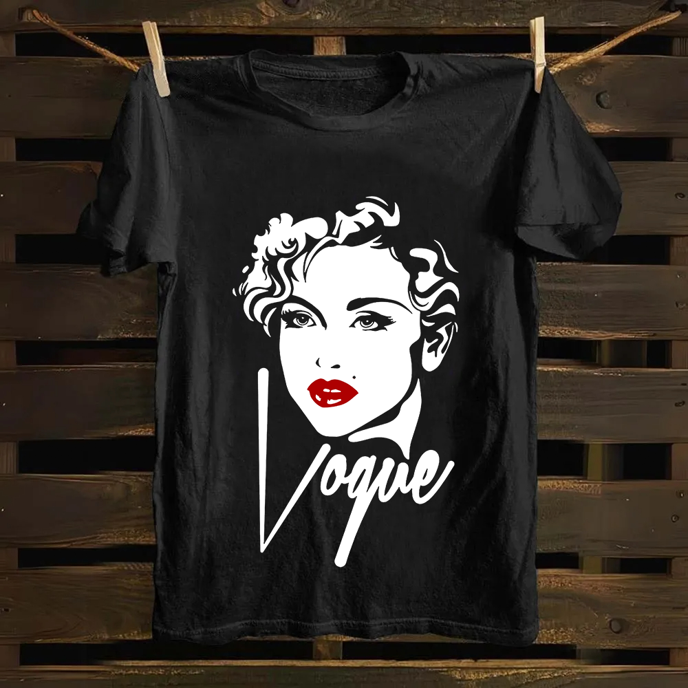 Vintage Cotton Madonna Vogue Cover T-Shirt