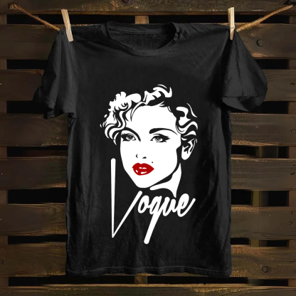 Vintage Cotton Madonna Vogue Cover T-Shirt