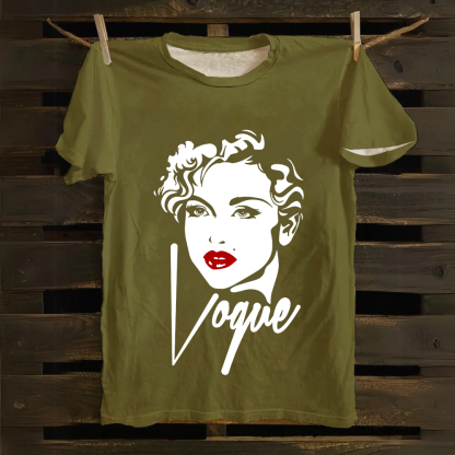Vintage Cotton Madonna Vogue Cover T-Shirt