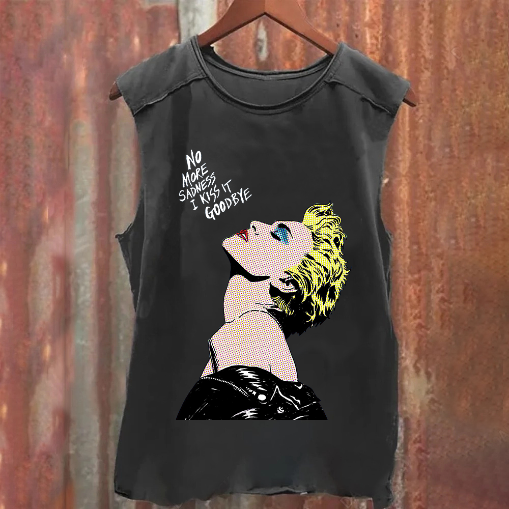Listen to True Blue by Madonna Printed Top