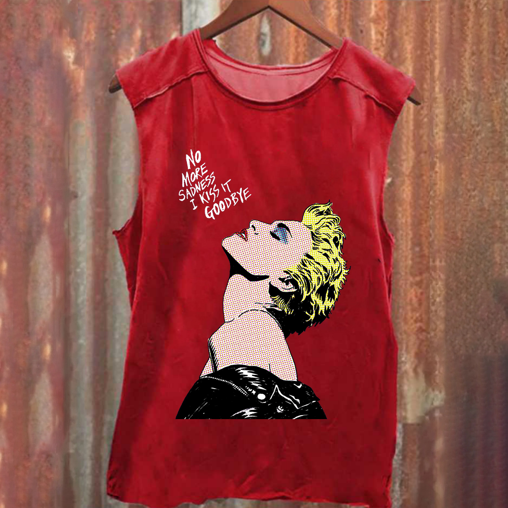 Listen to True Blue by Madonna Printed Top