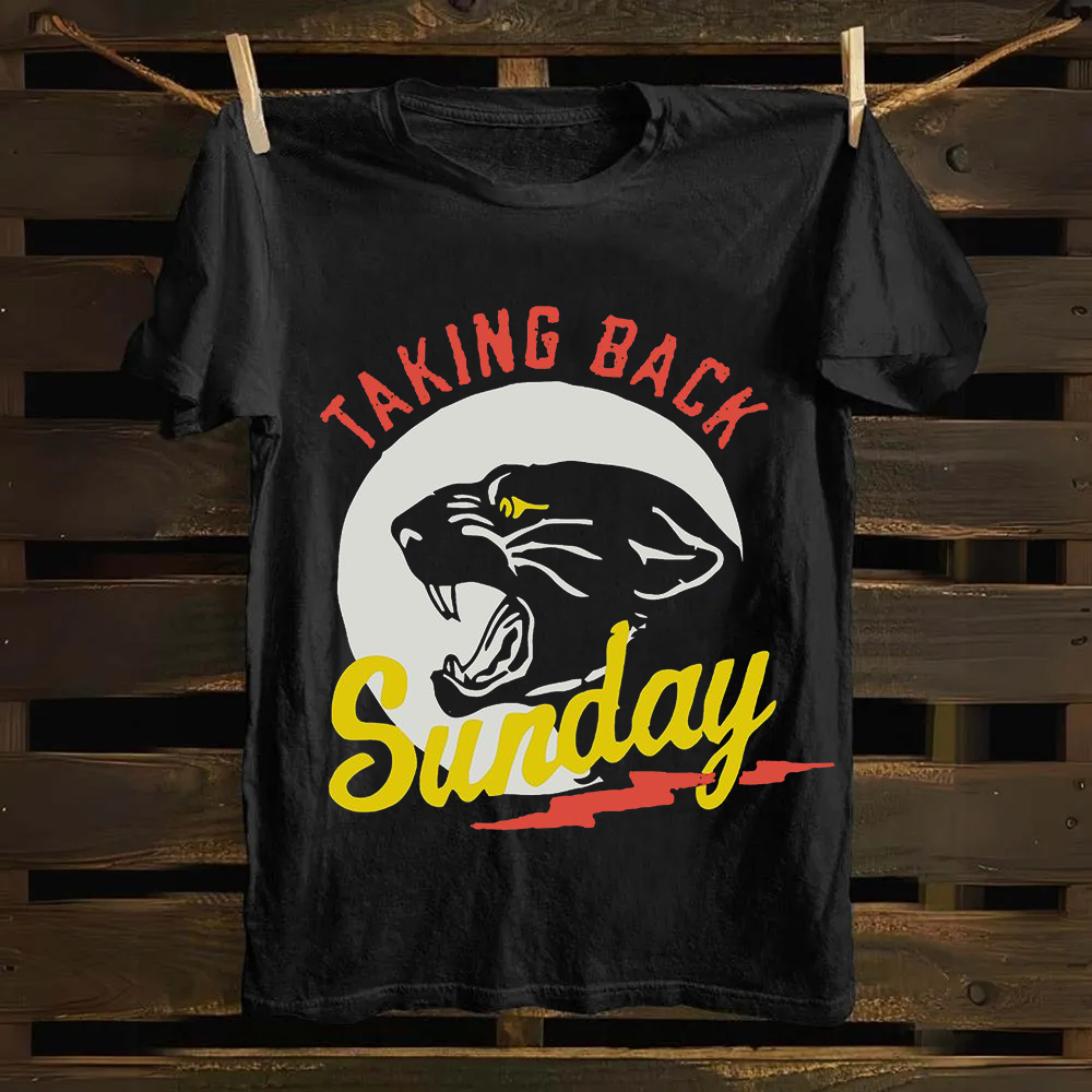 Unisex Vintage Taking Back Sunday Band Cotton T-Shirt