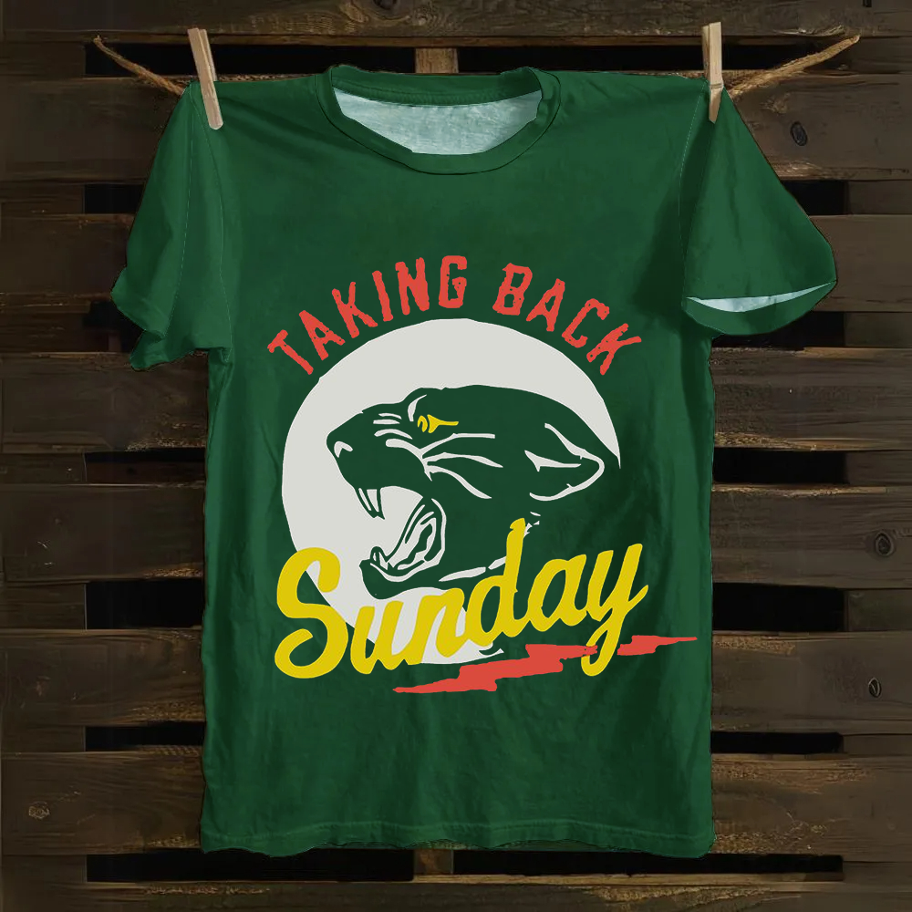 Unisex Vintage Taking Back Sunday Band Cotton T-Shirt