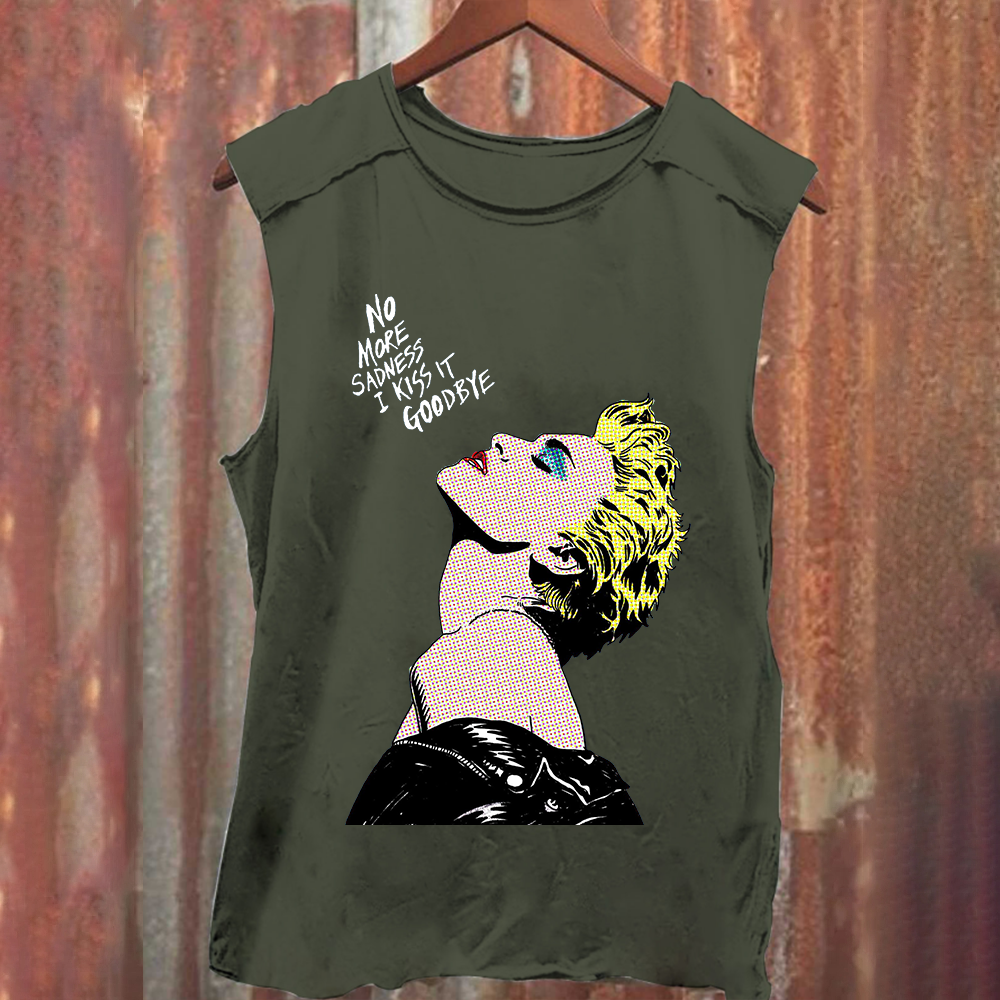 Listen to True Blue by Madonna Printed Top