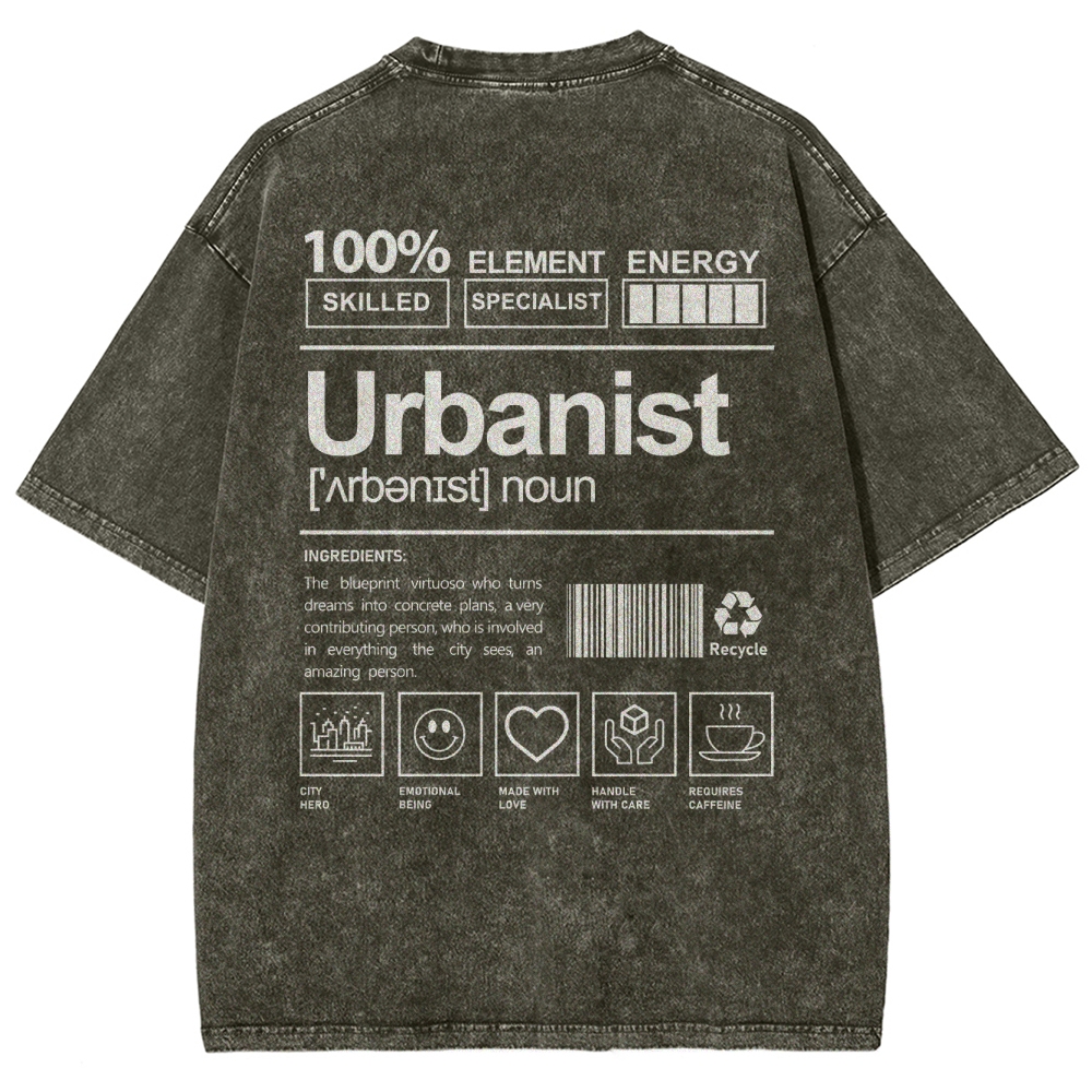 Urbanist Unisex Fit Washed T-Shirt